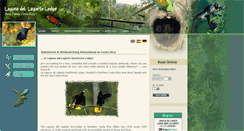 Desktop Screenshot of lagarto-lodge-costa-rica.com